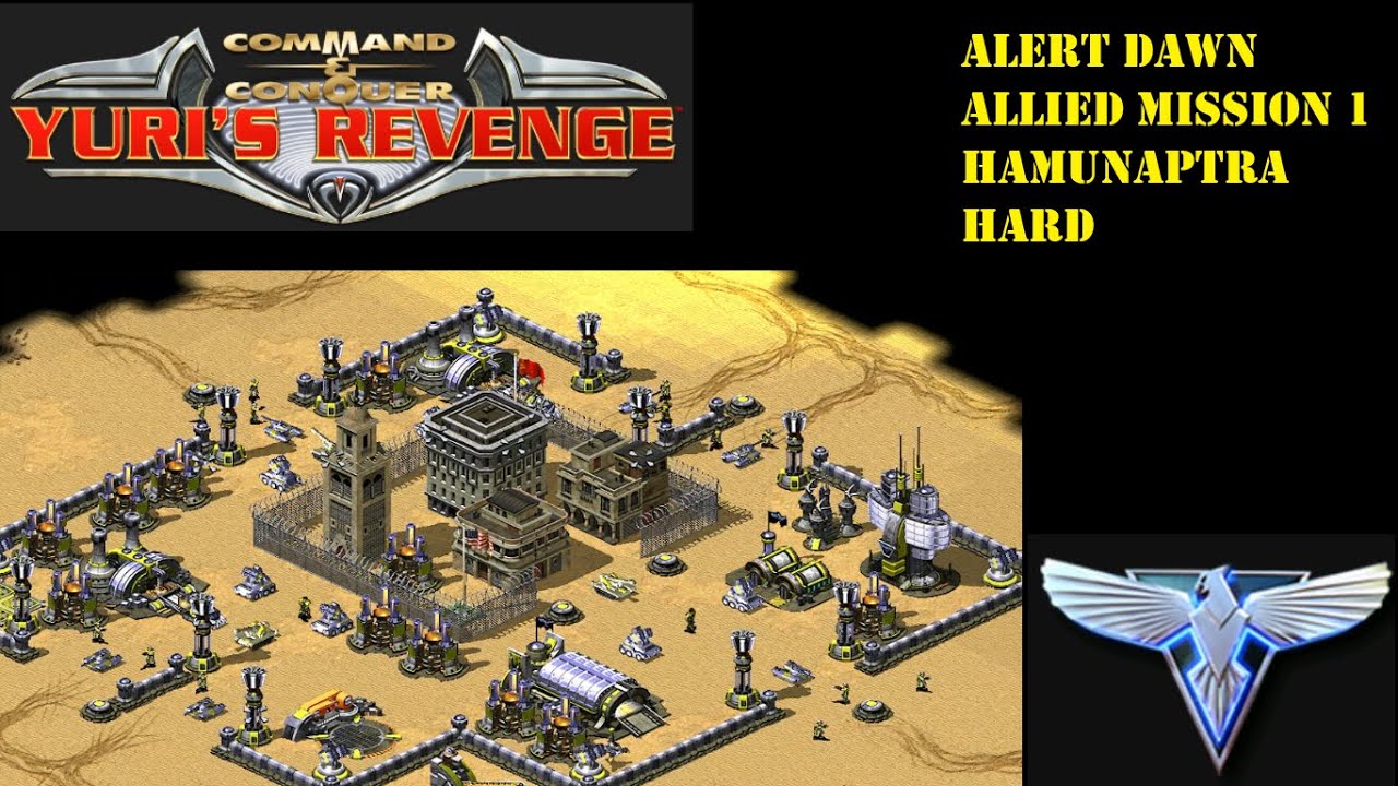 Red Alert 2: Yuri's Revenge - Alert Dawn: Allied Mission 1: Hamunaptra (Hard)