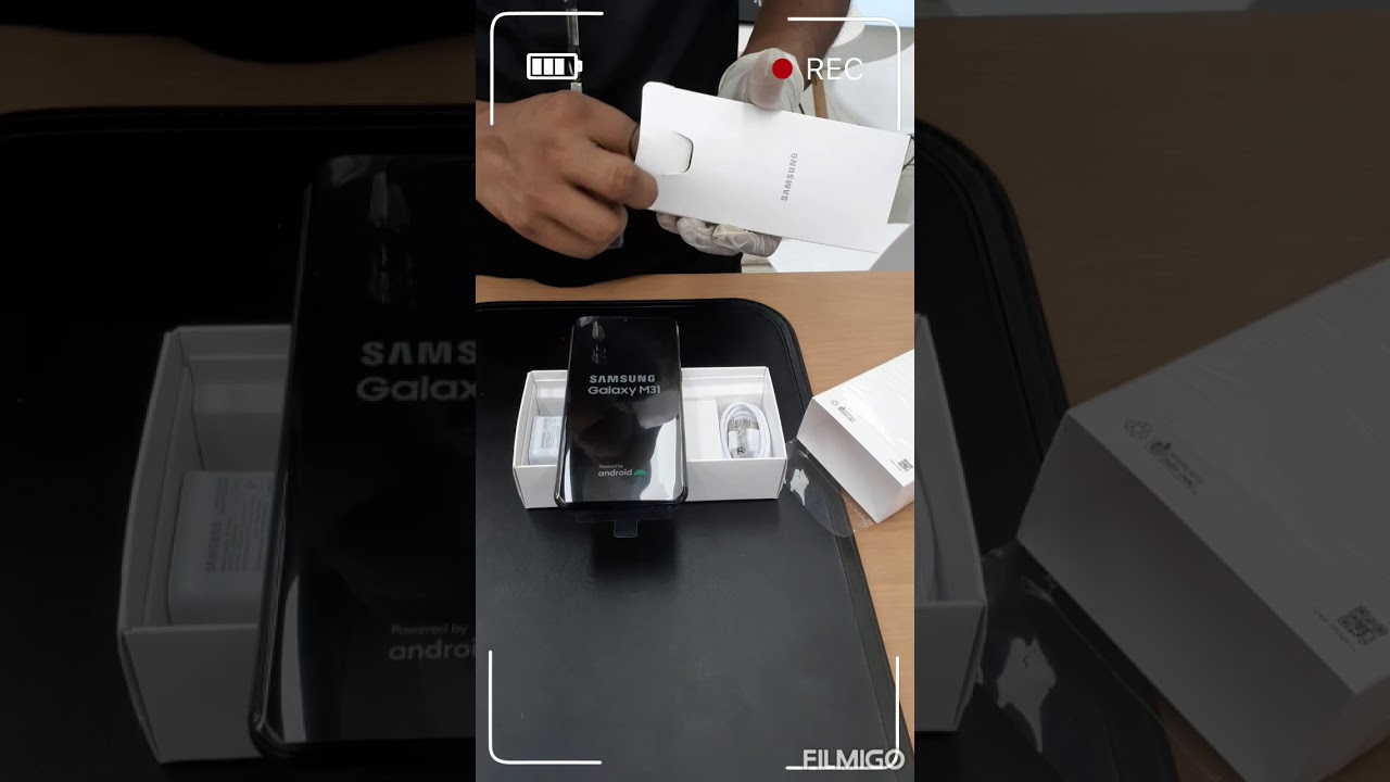 Samsung Galaxy M31 unboxing... M31 Galaxy M31