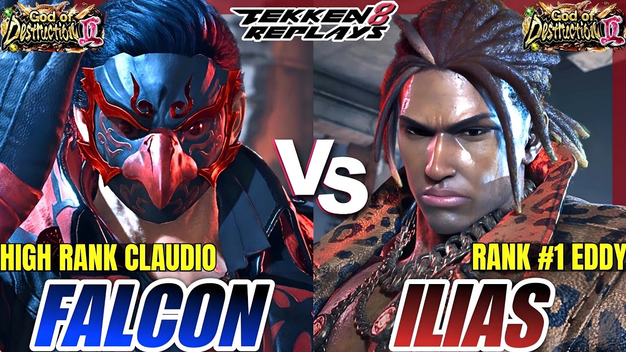 Tekken 8 - Falcon Alba (Claudio) vs Ilias (Eddy) - High Level Ranked Match Replay