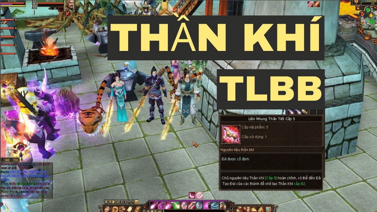 Thần Khí P1-Làm Thần Khí huyết dục thần thần binh game Thiên Long Bát bộ 1 #tlbb TLBB