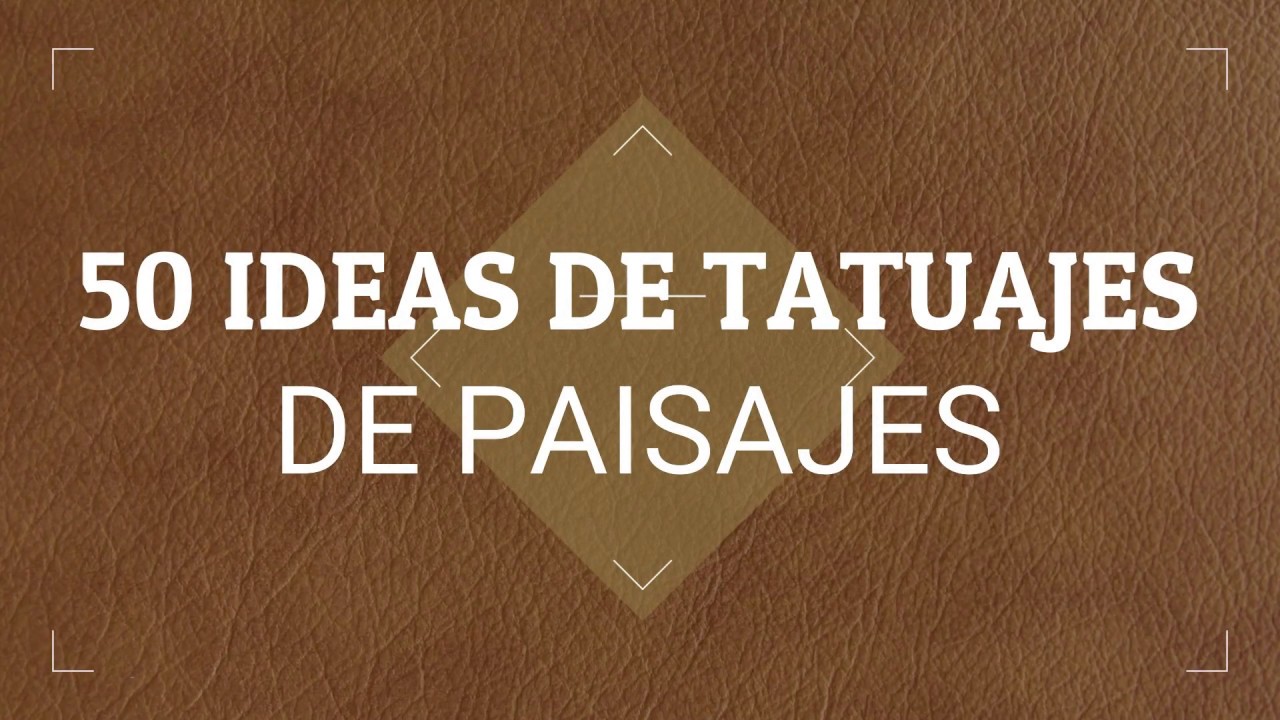 50 IDEAS DE TATUAJES de PAISAJES | SORRYMOM TATTOO'S