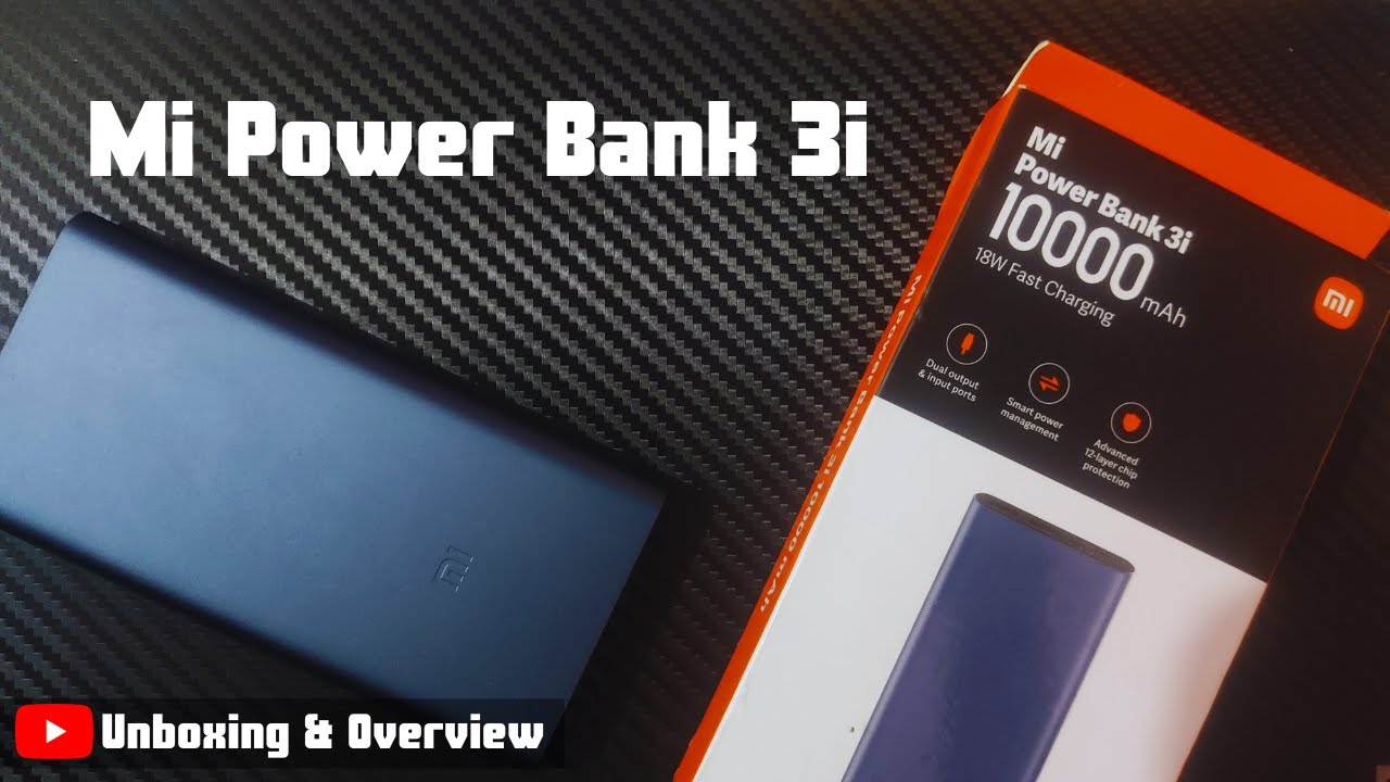 Mi Power Bank 3i Unboxing | 10000 mAh Power Bank , 18W Fast Charging⚡⚡ #power #xiaomi