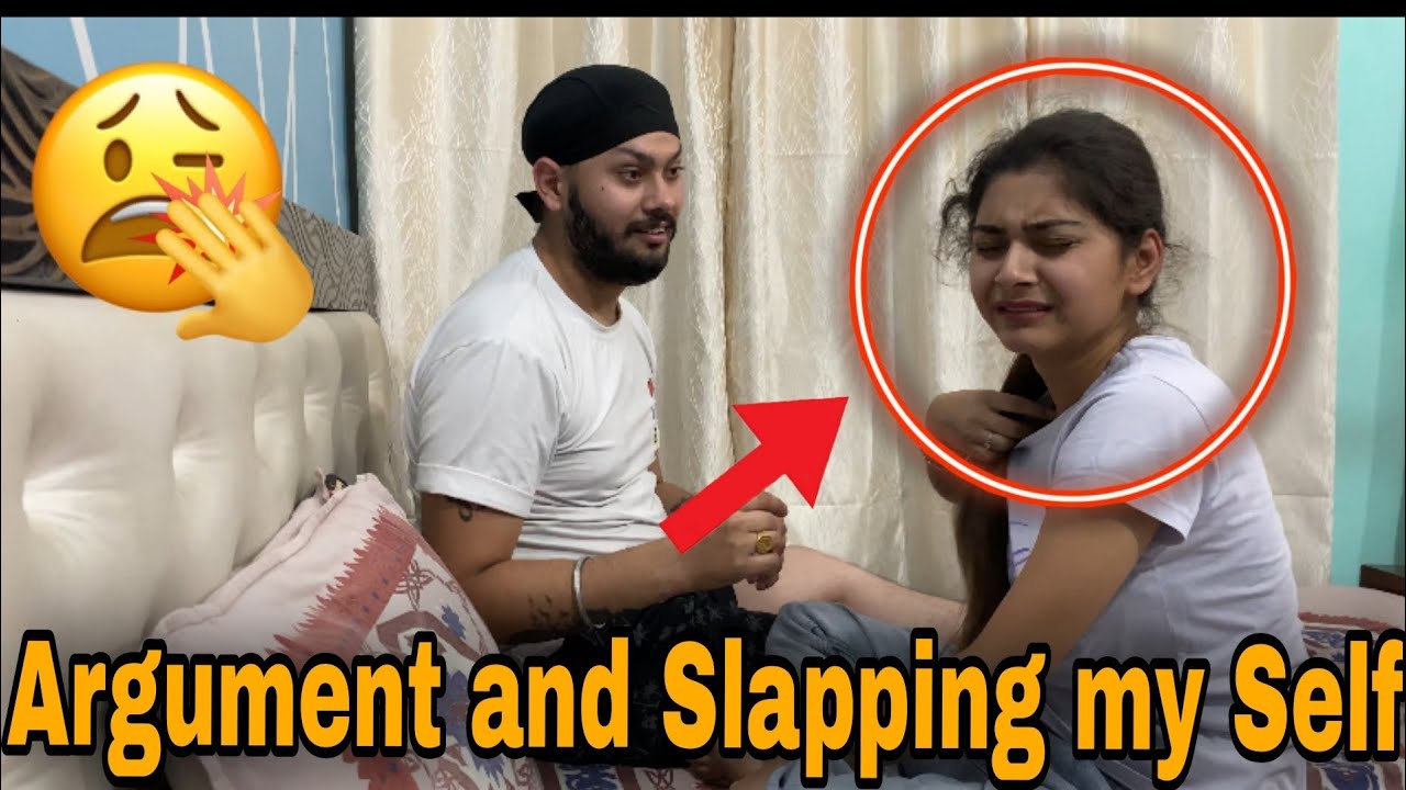 Argument With husband And Slapping My Self😭||Best Reaction||@rpvlogsandpranks @nikitavlogs7406