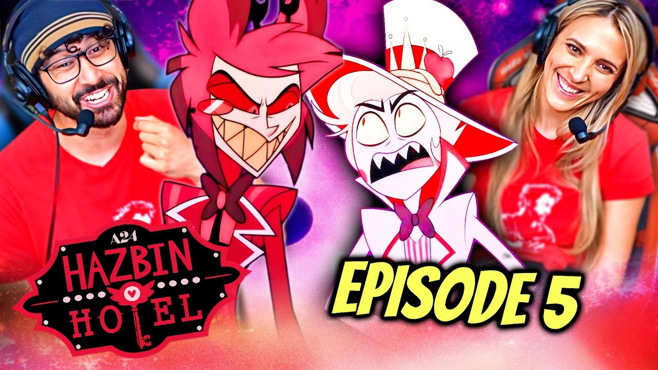 HAZBIN HOTEL Episode 5 REACTION! 1x05 
