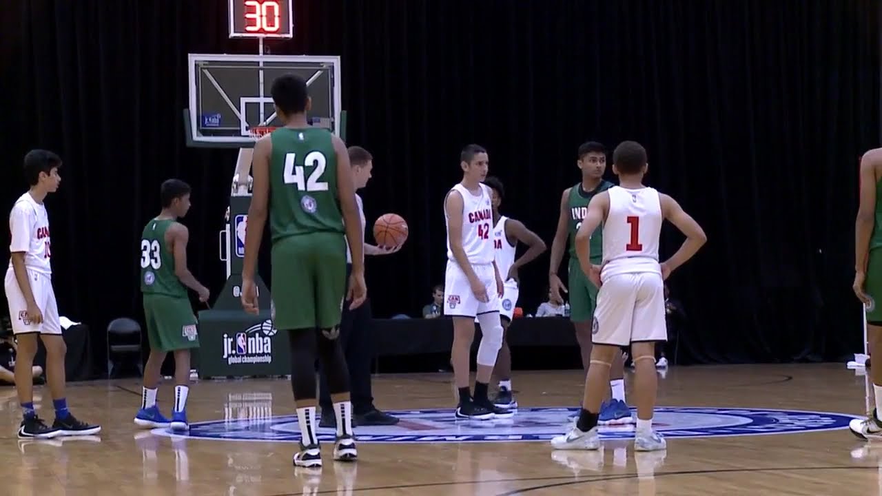 2019 Jr. NBA QF Canada v India