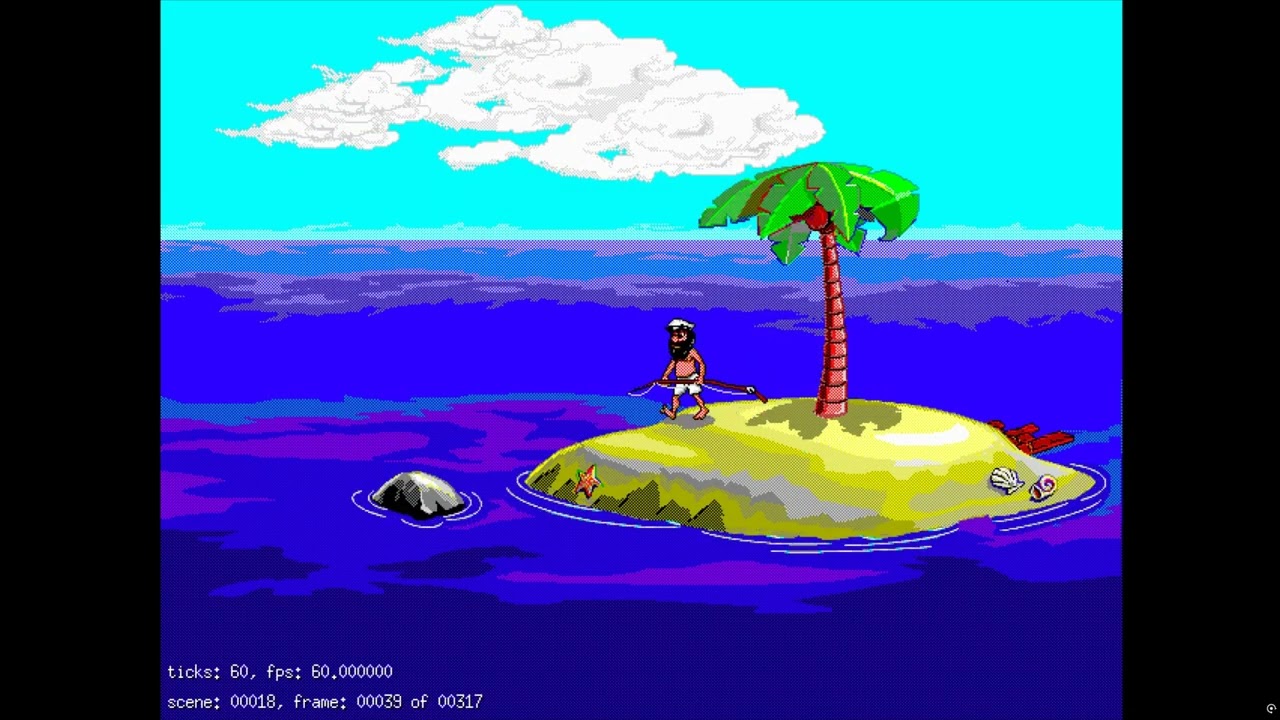 Johnny Castaway by the web! (Check this out)