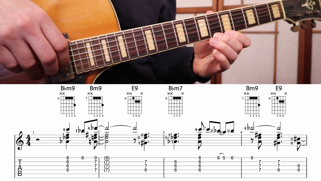 Along Came Betty - Chord Melody Arrangement - Jazz Guitar Lesson