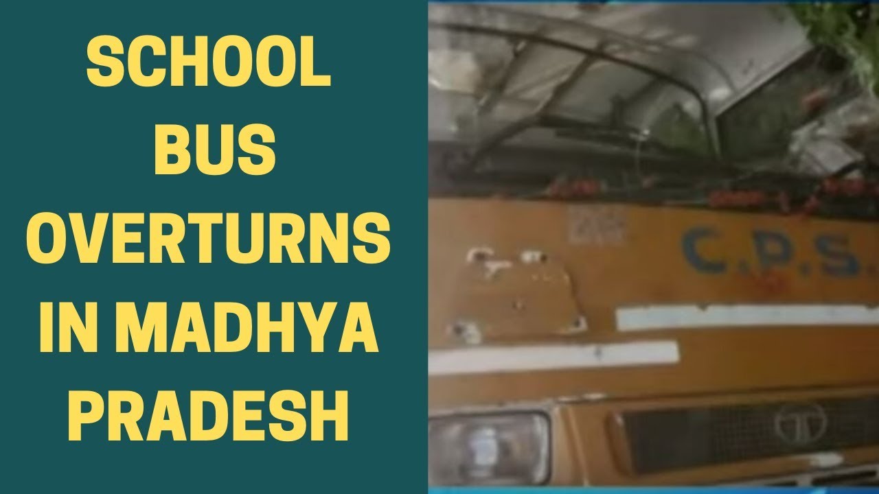 School Bus overturns in Madhya Pradesh, 5 students injured |NewsX