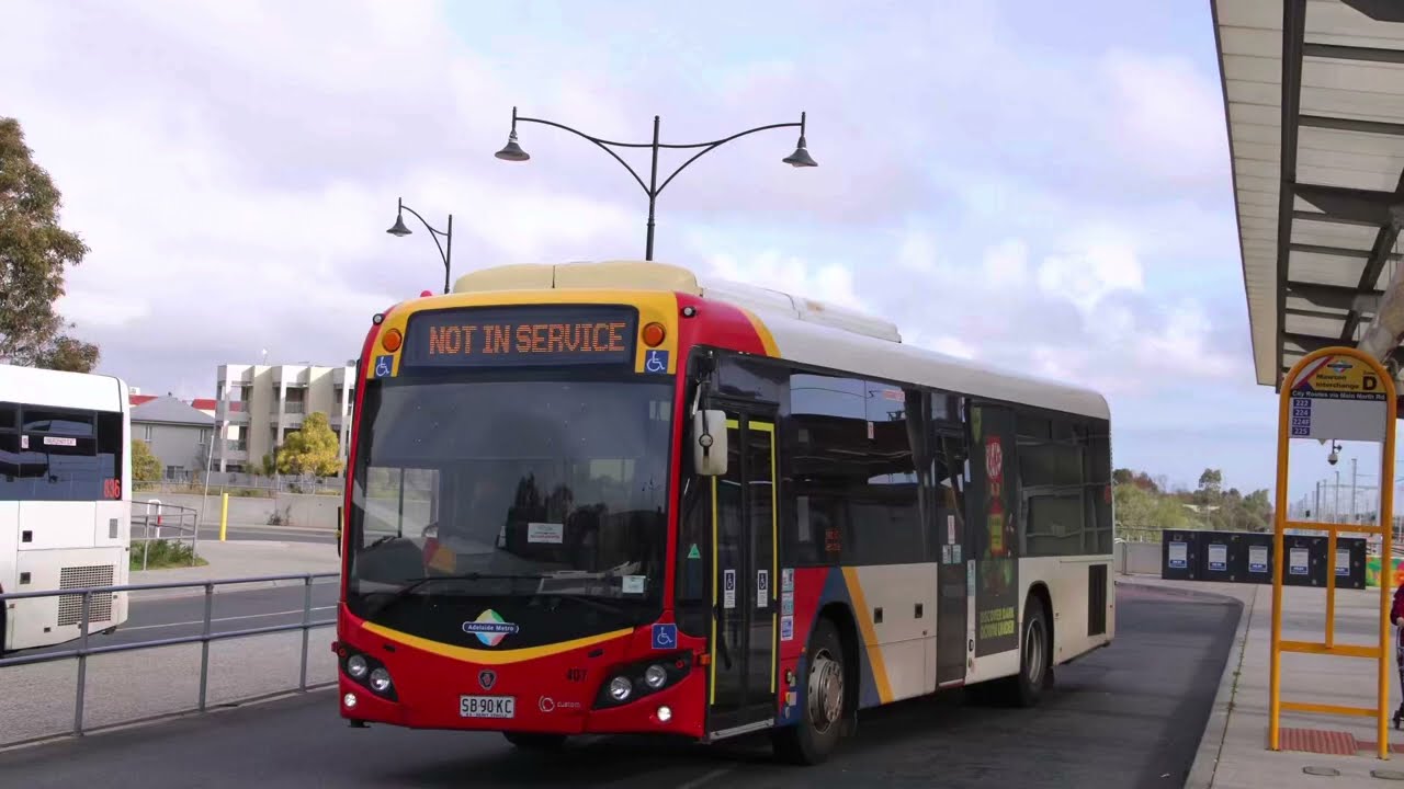 407 - Scania K280UB, Custom CB80 - Torrens Transit (Adelaide Metro)