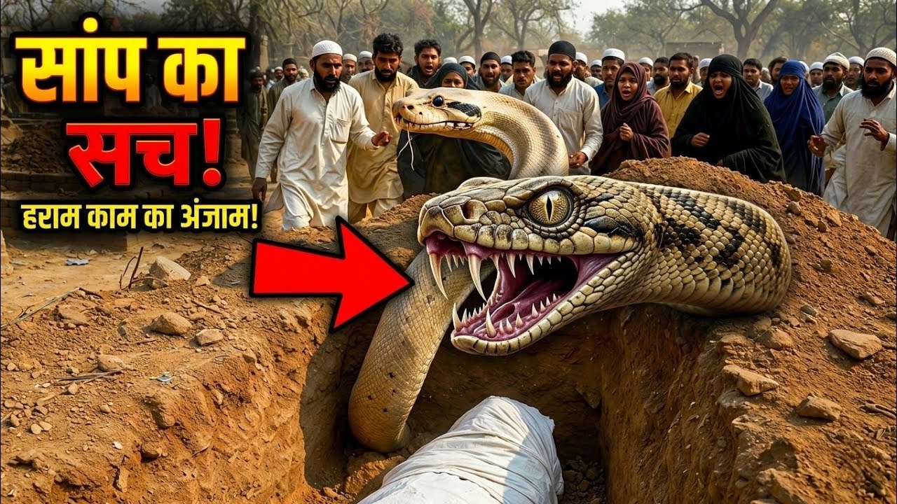 😱 रमज़ान में मरी लड़की की कब्र से निकला मोटा सांप! जीजा-साली के हराम रिश्ते का खौफनाक अंजाम...
