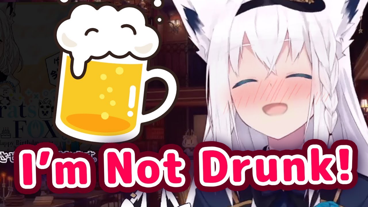 A Drunk Fubuki Is A Cute Fubuki 【ENG Sub/Hololive】