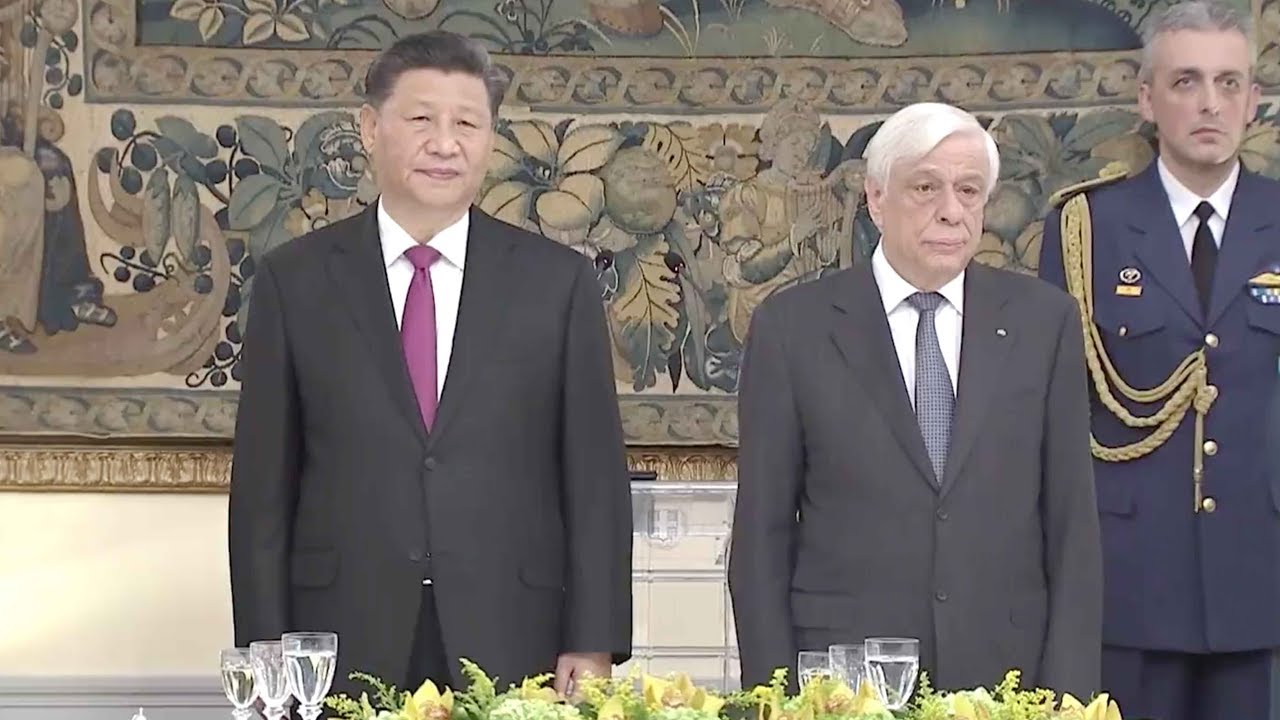 Xi Jinping attends welcome banquet hosted by Greek president