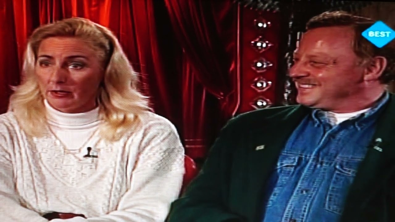 Sonja Barend bij circus Royal en de gasten jaar 1995