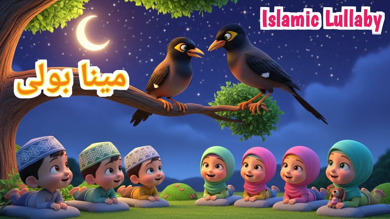 “Parindon Ki Pyari Boli 🕊 | Islamic Lullaby for Kids | Allah Ka Zikr”