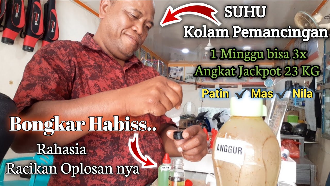 TERNYATA 🔥 INI RAHASIA RACIKAN ESSEN PENAKLUK IKAN JACKPOT YANG SUSAH MAKAN