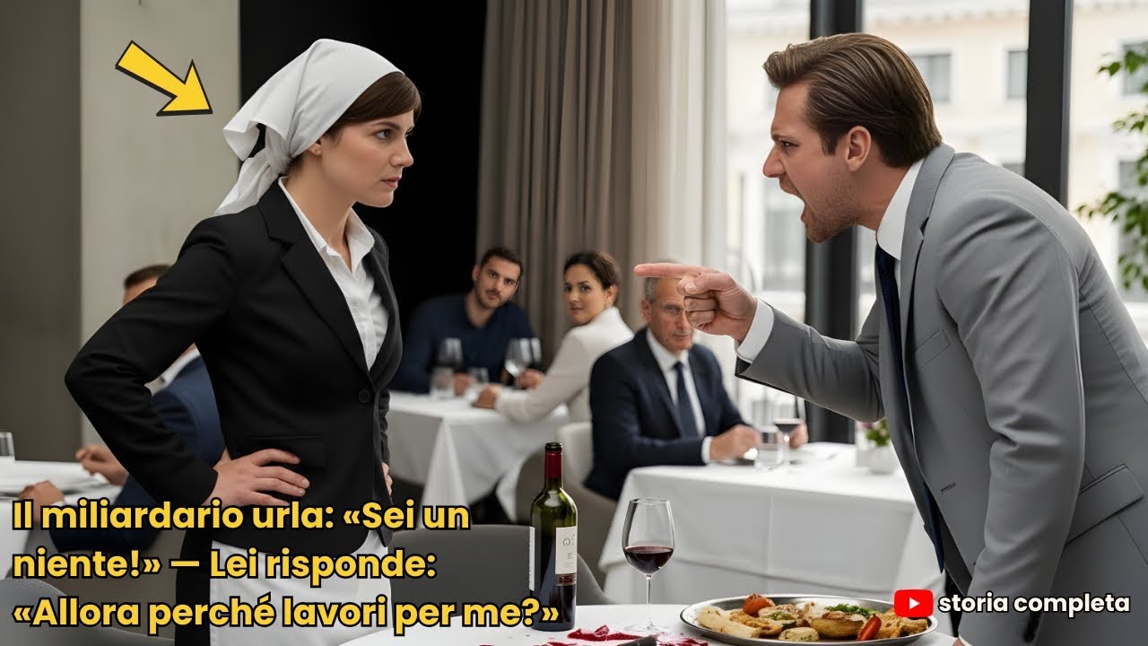 Il miliardario urla: «Sei un niente!» — Lei risponde: «Allora perché lavori per me?»