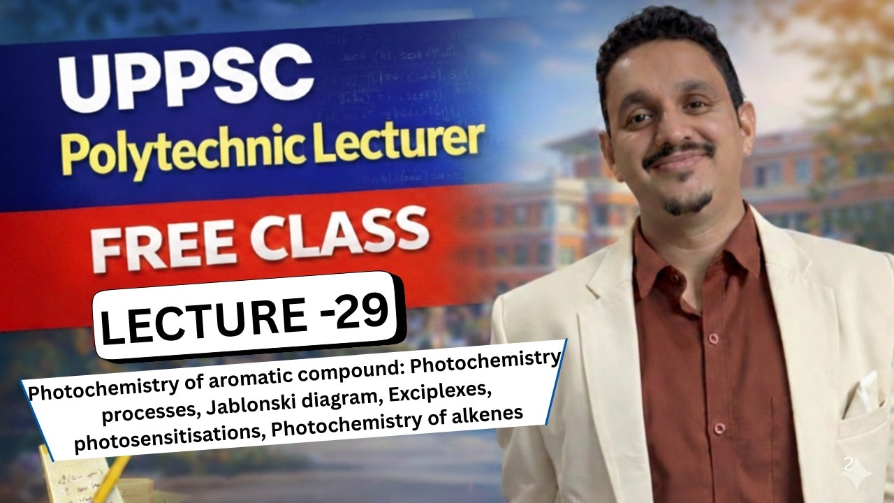UPPSC POLYTECHNIC LECTURER EXAM PREPARATION|UPPSC POLYTECHNIC CHEMISTRY EXAM| PHOTOCHEMISTRYREACTION