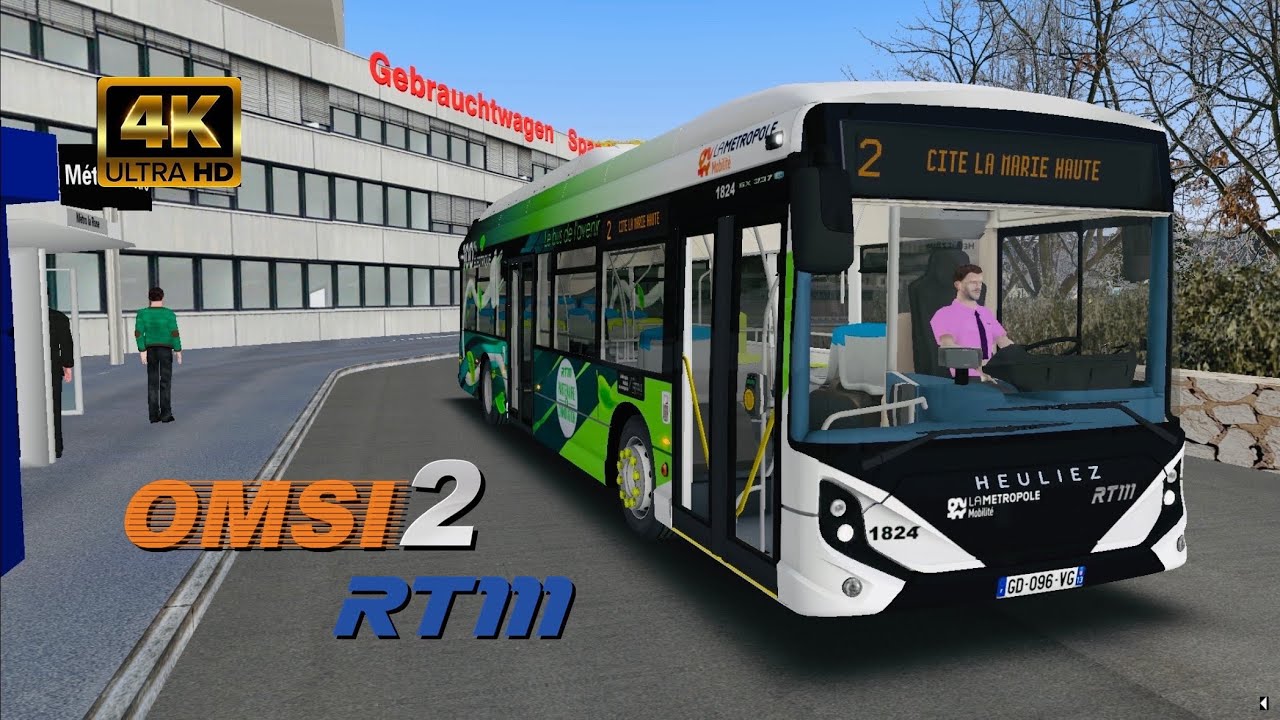 OMSI 2 - Ligne 2 en HeuliezBus GX337 Elec - RTM Marseille