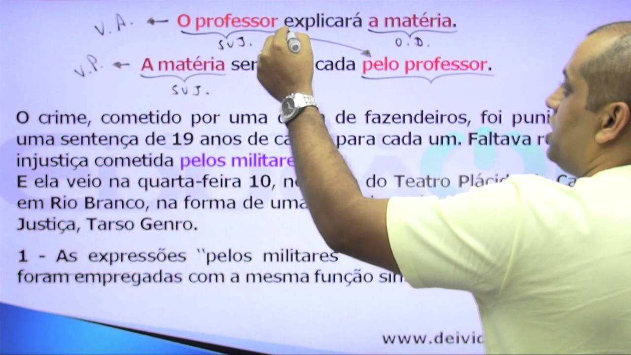 Rapidinha 3 / Vozes verbais - Deivid Xavier