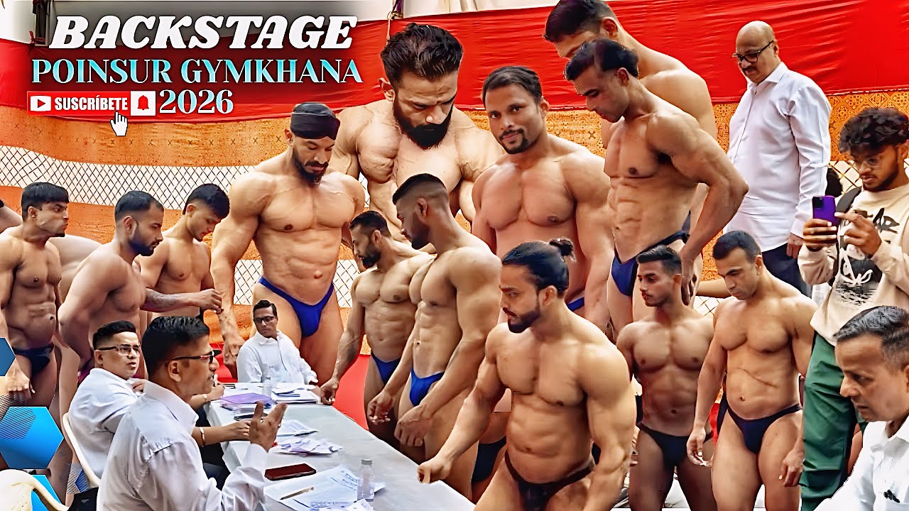 Poinsur gymkhana Shree part 2 backstage weight bodybuilder | Fitnessinfo | bodybuilding competition 