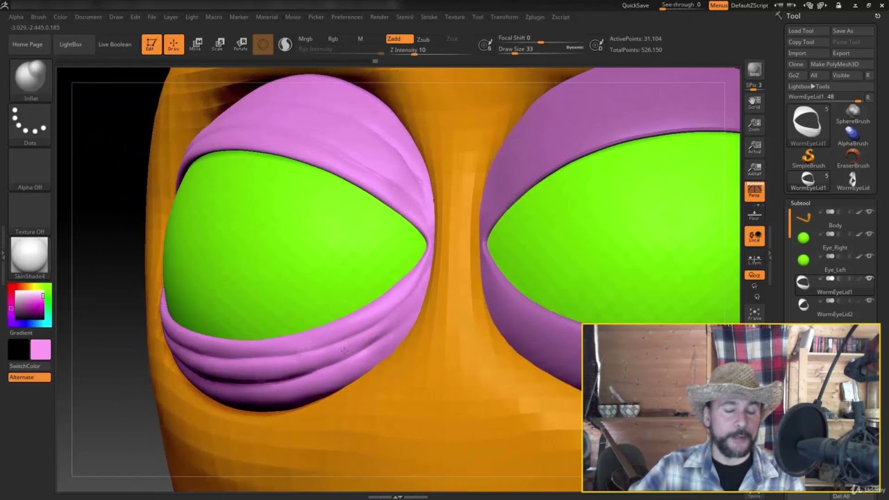 ZBrush - Corso Base Vol.1 - learn 3D & Animation
