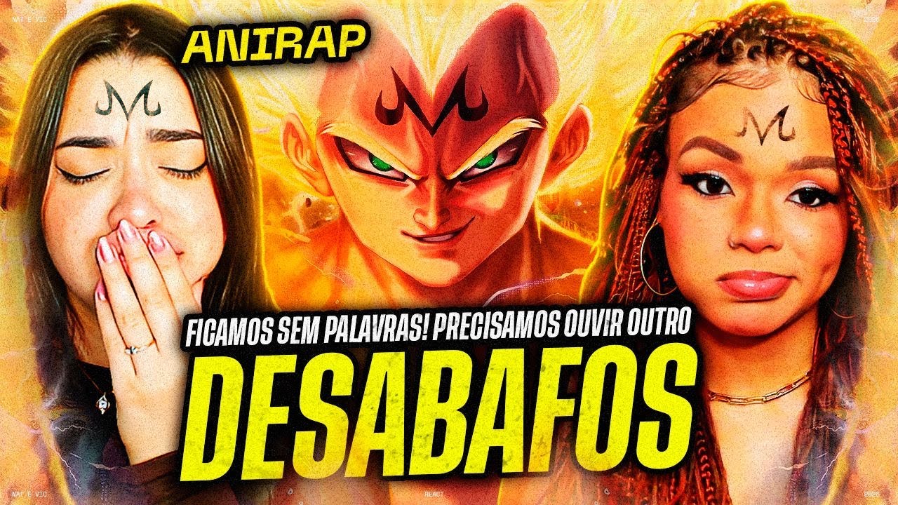AniRap: Rant: Majin Vegeta (DBZ) | Sacrifice | Vick and Nat [REACT]
