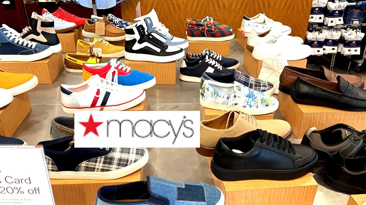 MACY'S MEN'S NIKE SHOES  | SHOP WITH ME