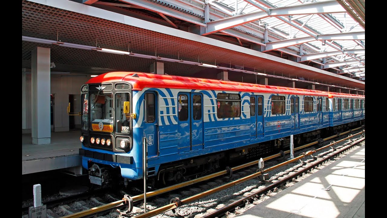 Поездка по Замоскворецкой линии в Trainz 2012 (Алма-Атинская - Ховрино)