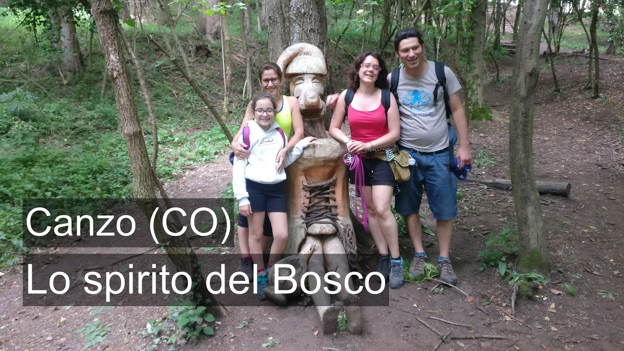 Sentiero spirito del bosco, Canzo (CO)