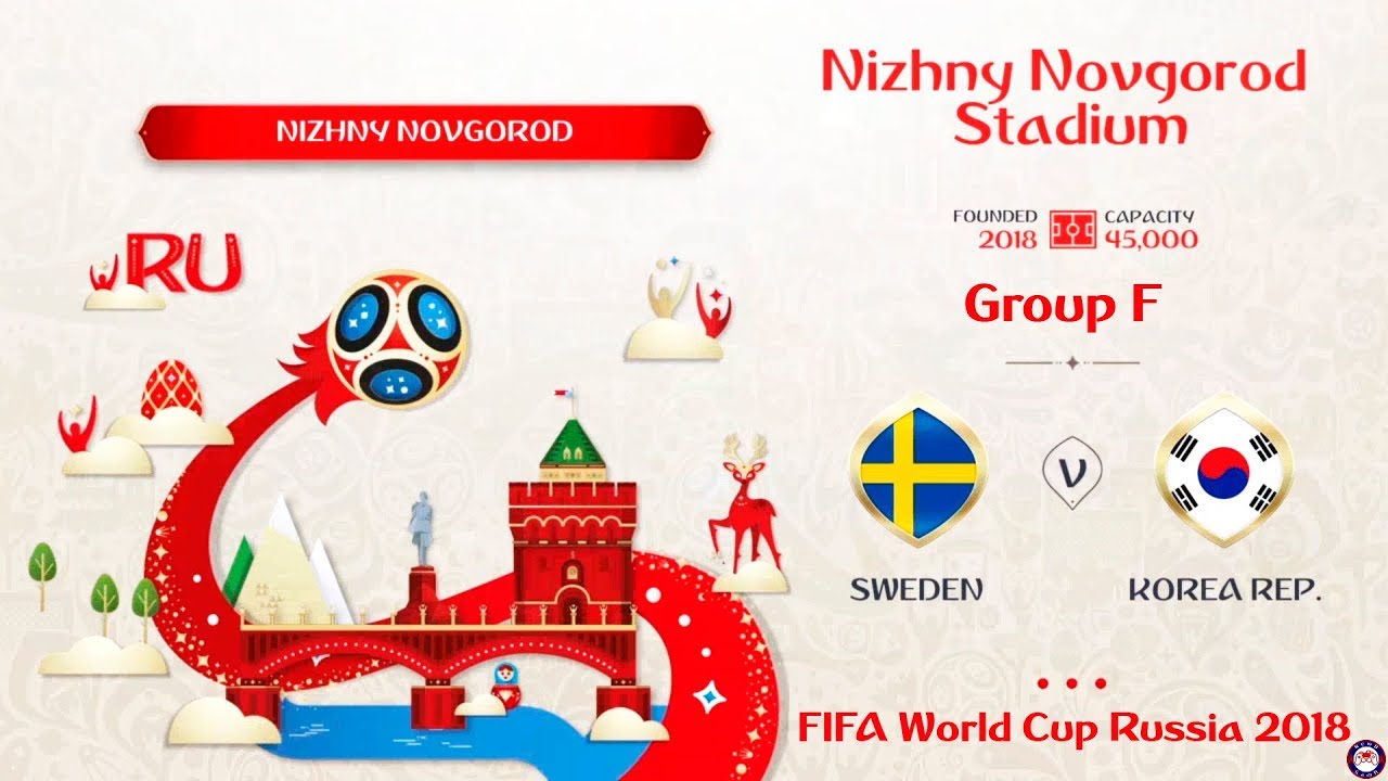 Sweden vs Korea Republic - Group F | FIFA World Cup Russia 2018 | #SWEKOR