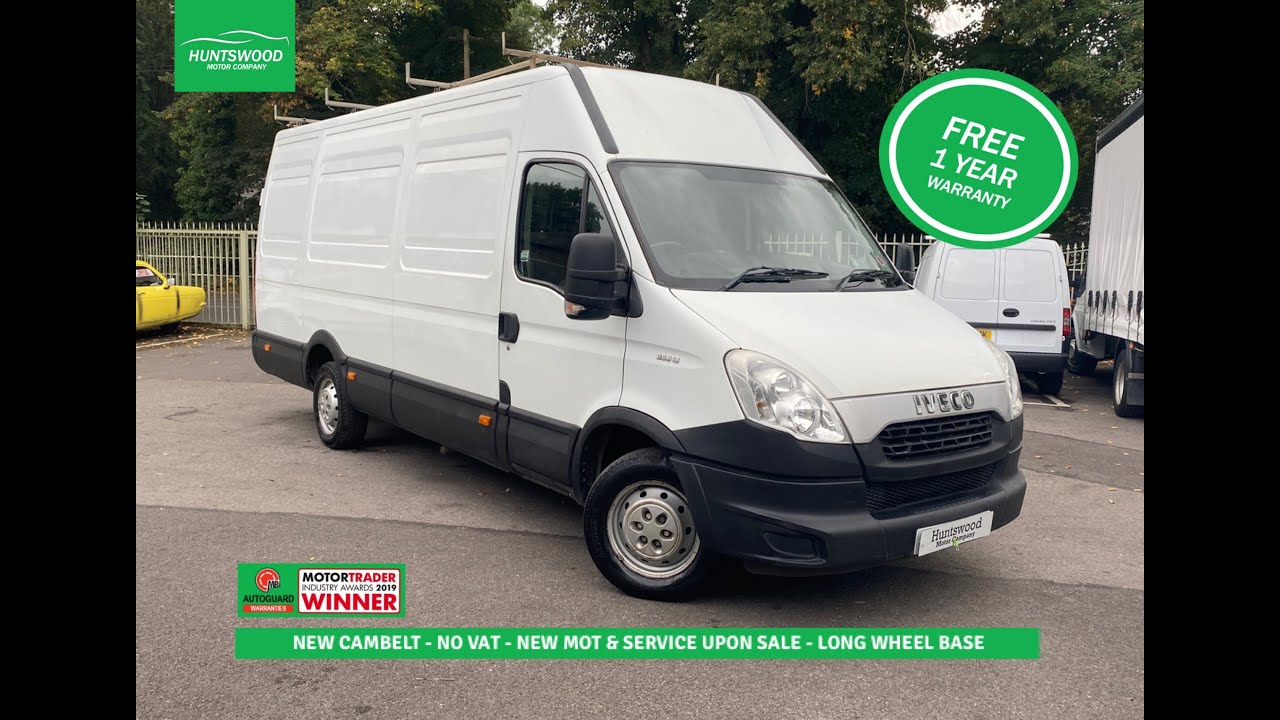 2013 IVECO DAILY LWB WHITE MANUAL FOR SALE
