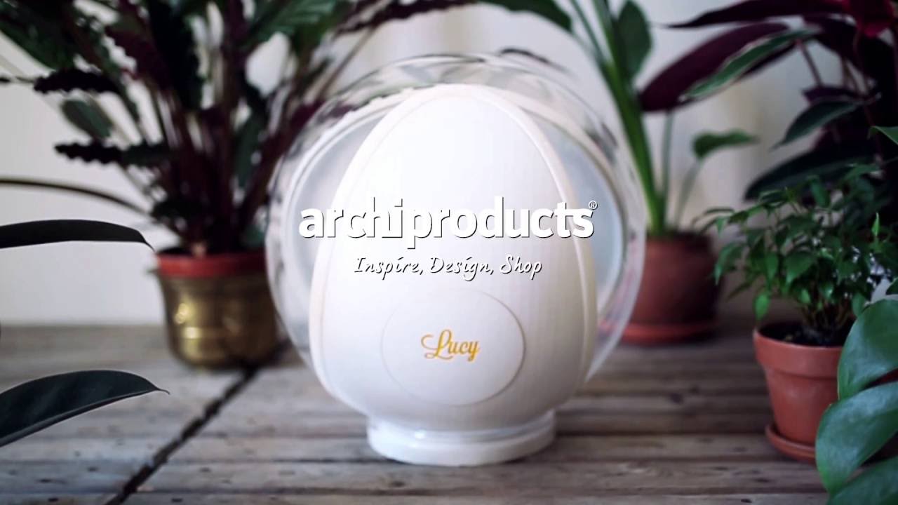 Design Clip | Solenica - Lucy: the lamp which tracks the sun and reflects sunlight into your room