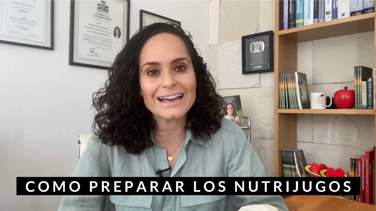 COMO PREPARAR LOS JUGOS VERDES O NUTRIJUGOS / NUTRITALKS ANUTRICIONAL