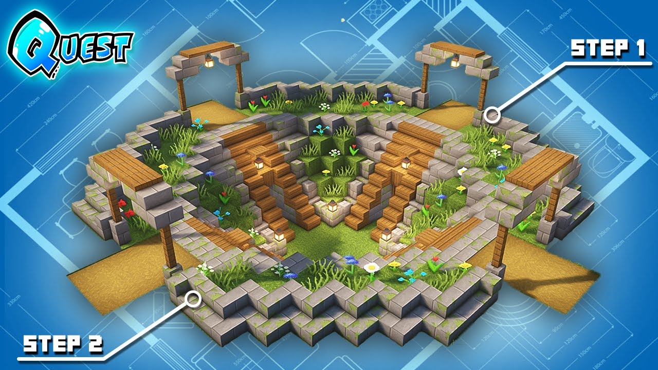 Minecraft: How to Build a Bunker Style Underground Base | My First One Take Voice Over Video!