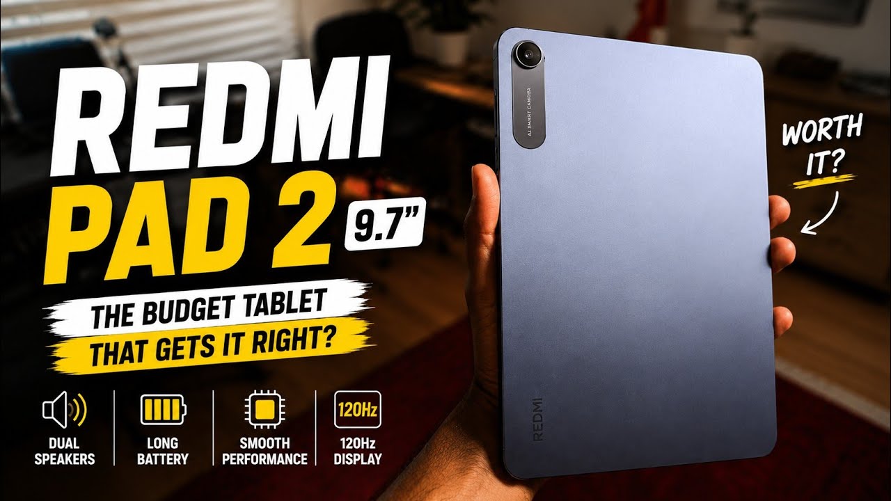 Обзор Redmi Pad 2 9.7: бюджетный планшет, который наконец-то стал хорош?