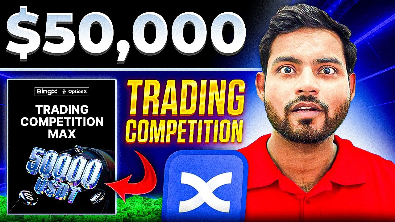BingX Trading Competition Explained🏆🚀 Best Way to Win Money By Just Trading! Upto $25,000 USDT PRIZE