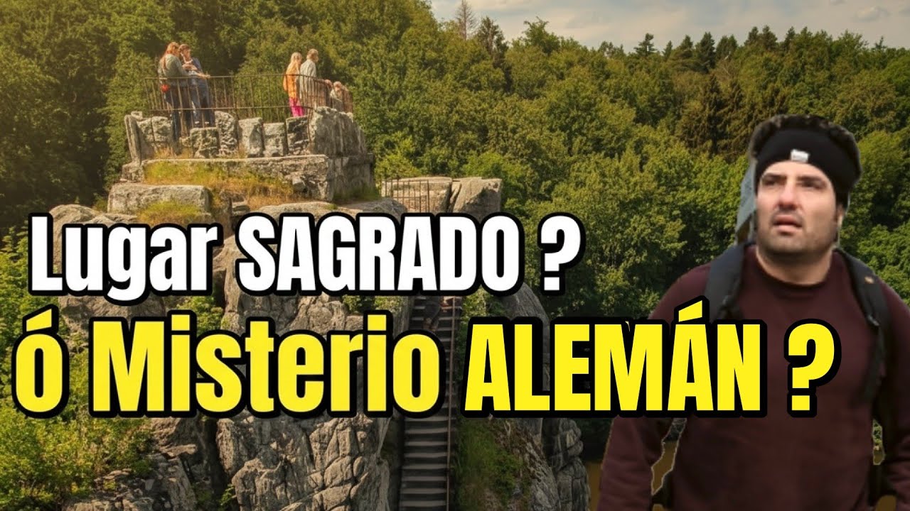 La Roca más MISTERIOSA de ALEMANIA que he visitado (Externsteine)