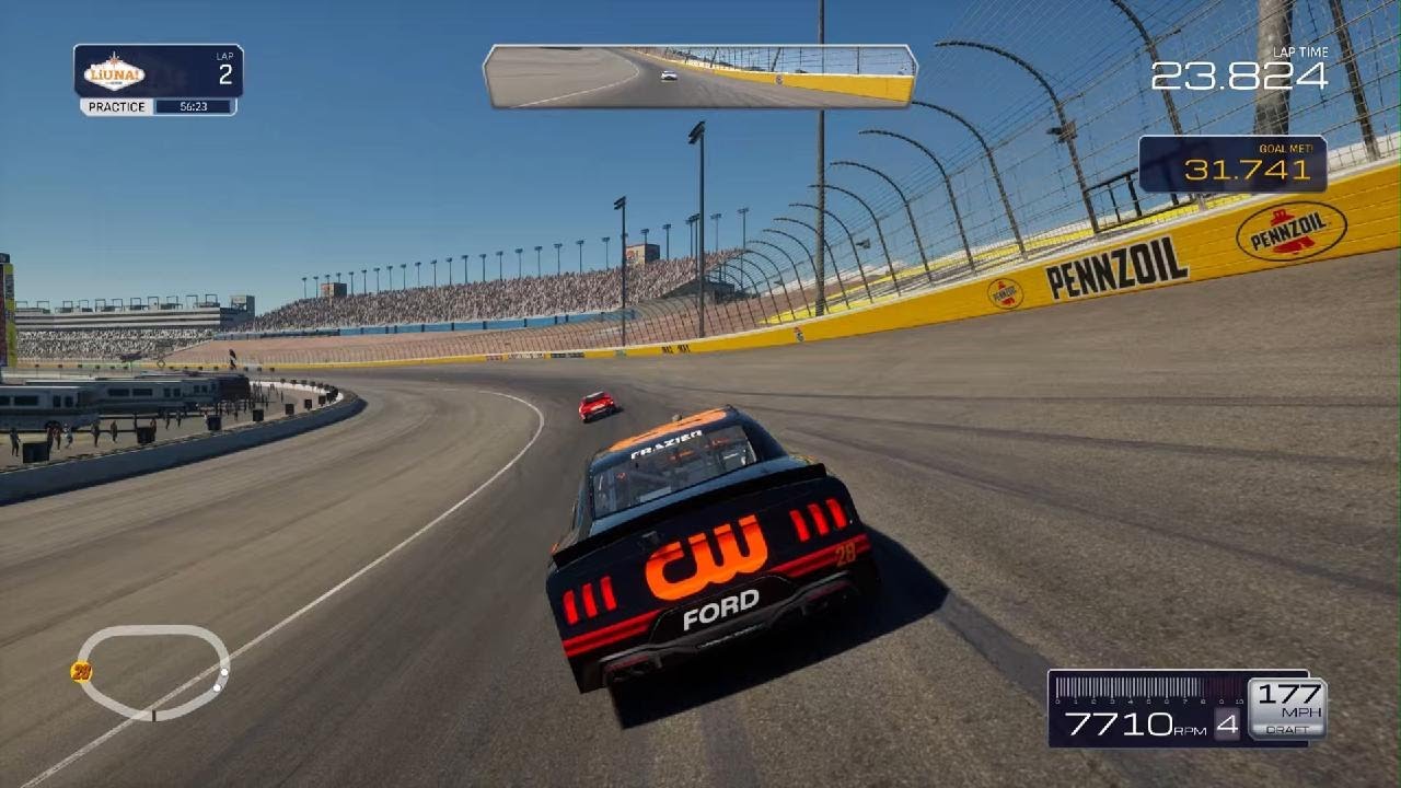 NASCAR 25_ Racing In Las Veagas Practice & Qualifying Xfinty And Cup