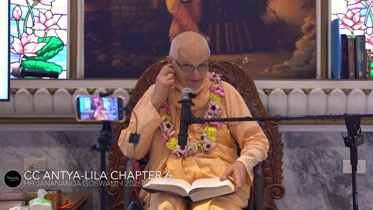 CC Antya-Lila Chapter 6, HH Janananda Goswami Maharaj, Vraja Eco Village, Philippines