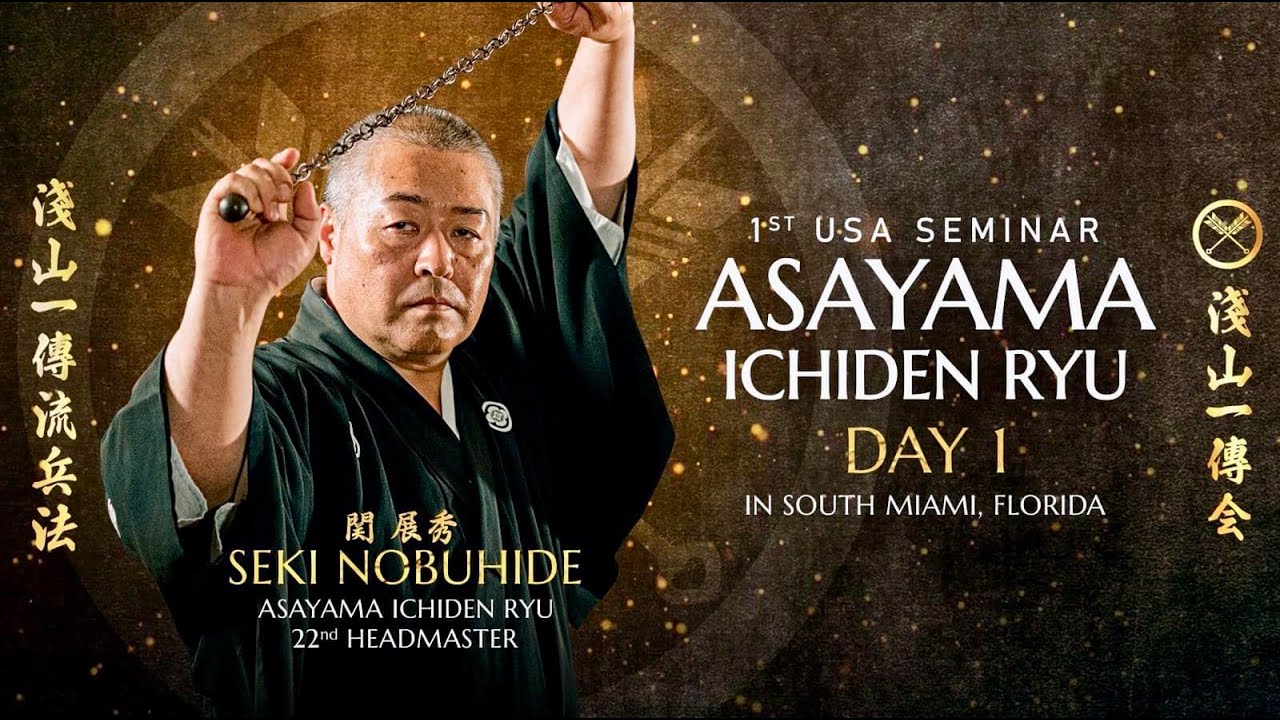 ASAYAMA ICHIDEN RYU HYOHO, USA SEMINAR DAY 1