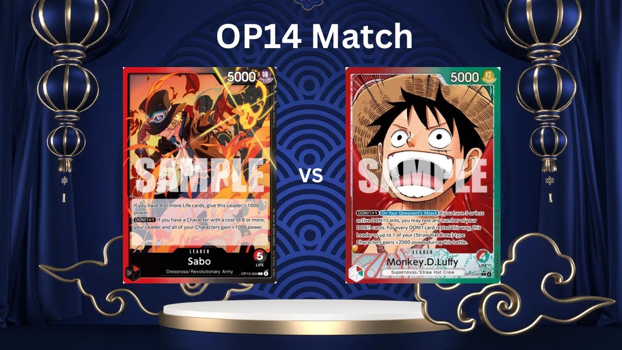 OP14 Match RB Sabo vs RG Luffy 