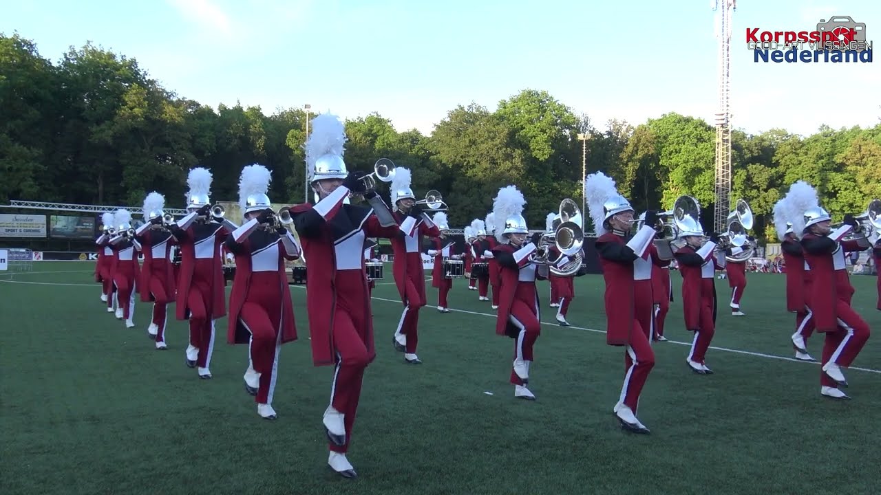 Showband IRENE tijdens Taptoe Rhenen 2025