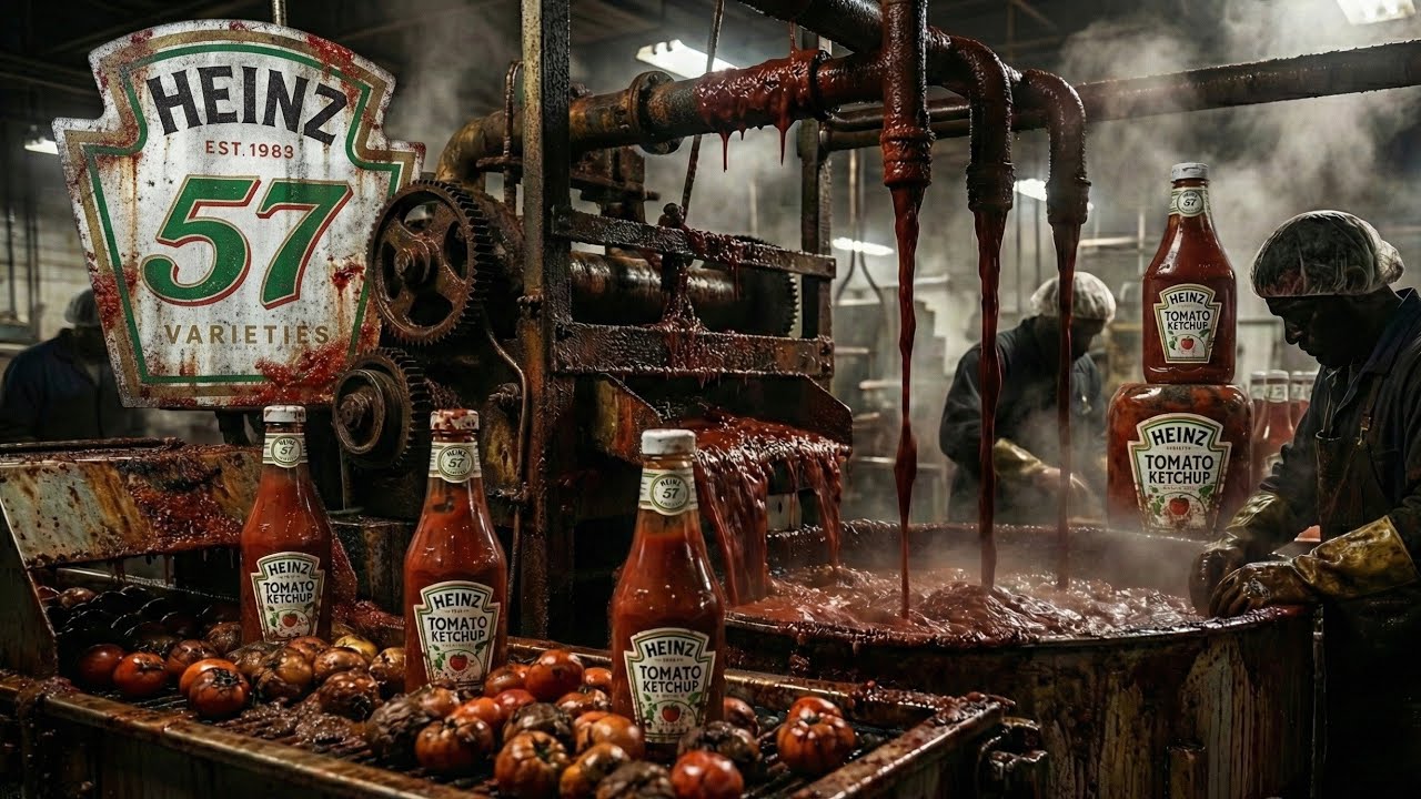 Inside the Heinz Factory – Full Process How Million-Dollar Ketchup Are Made