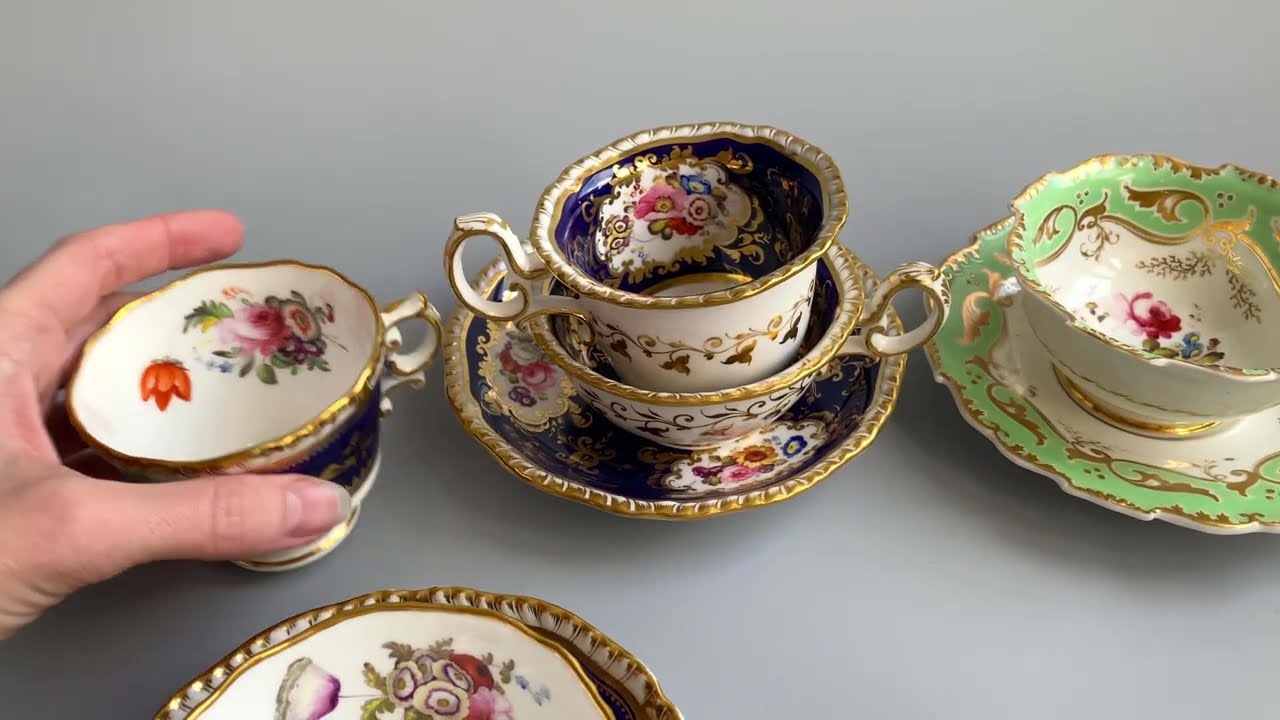 Коллекционные чашки и долгий рассказ про фабрику Daniel