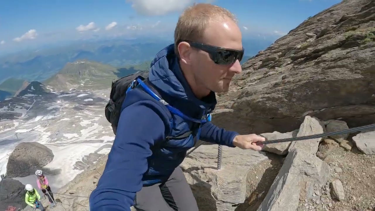 Ferratou na Kitzsteinhorn (3203 m.n.m)
