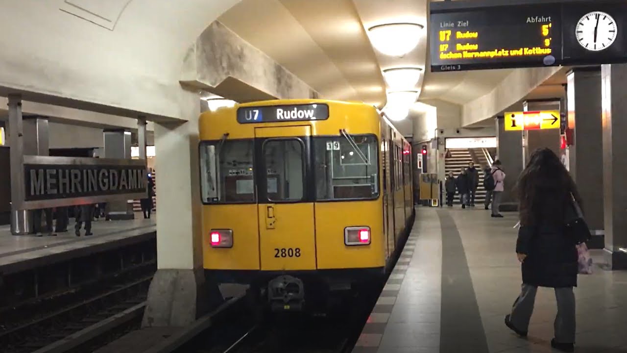 BVG Berlin U-Bahn Highlights Part 2 (Berlin Subway)