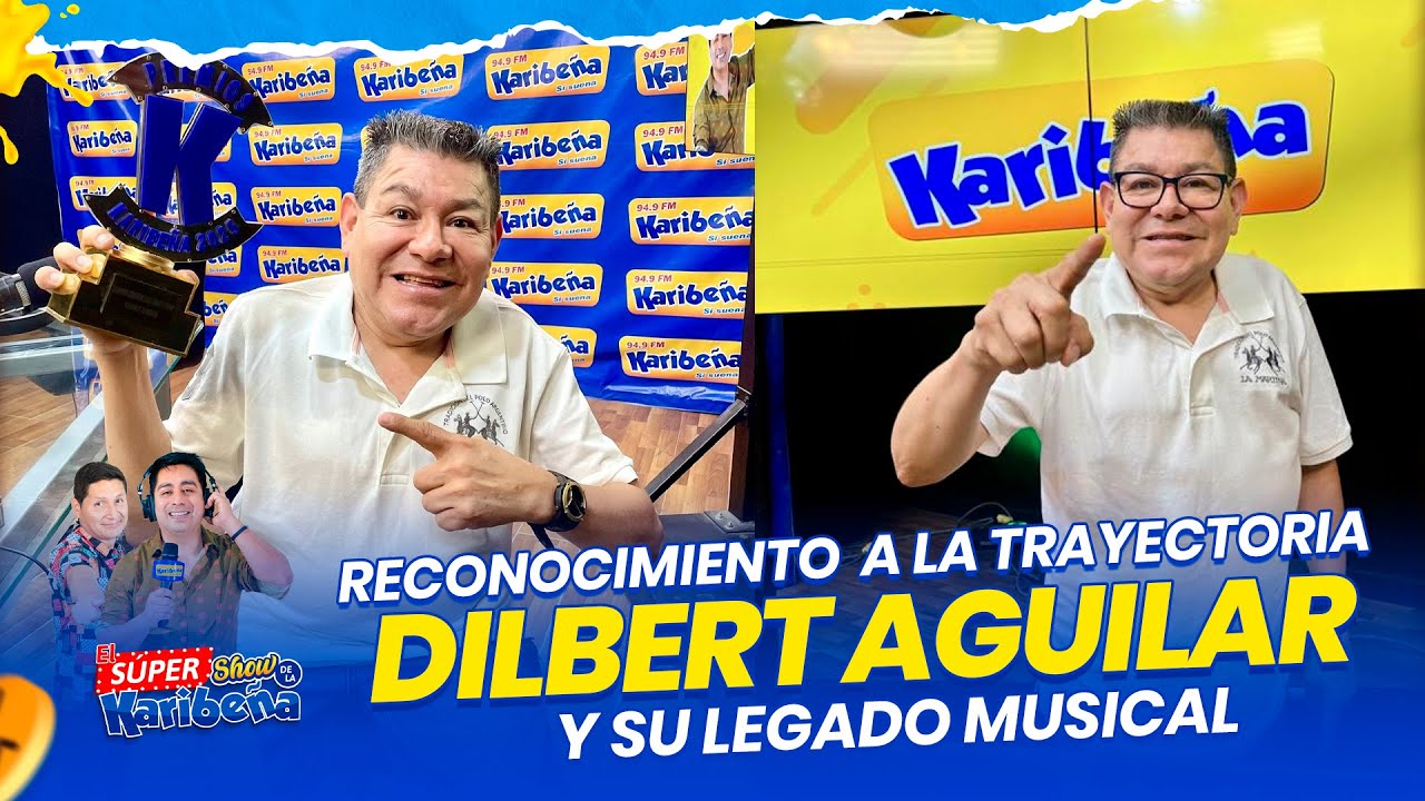 Reconocimiento a su trayectoria: Dilbert Aguilar y su legado musical 🏆