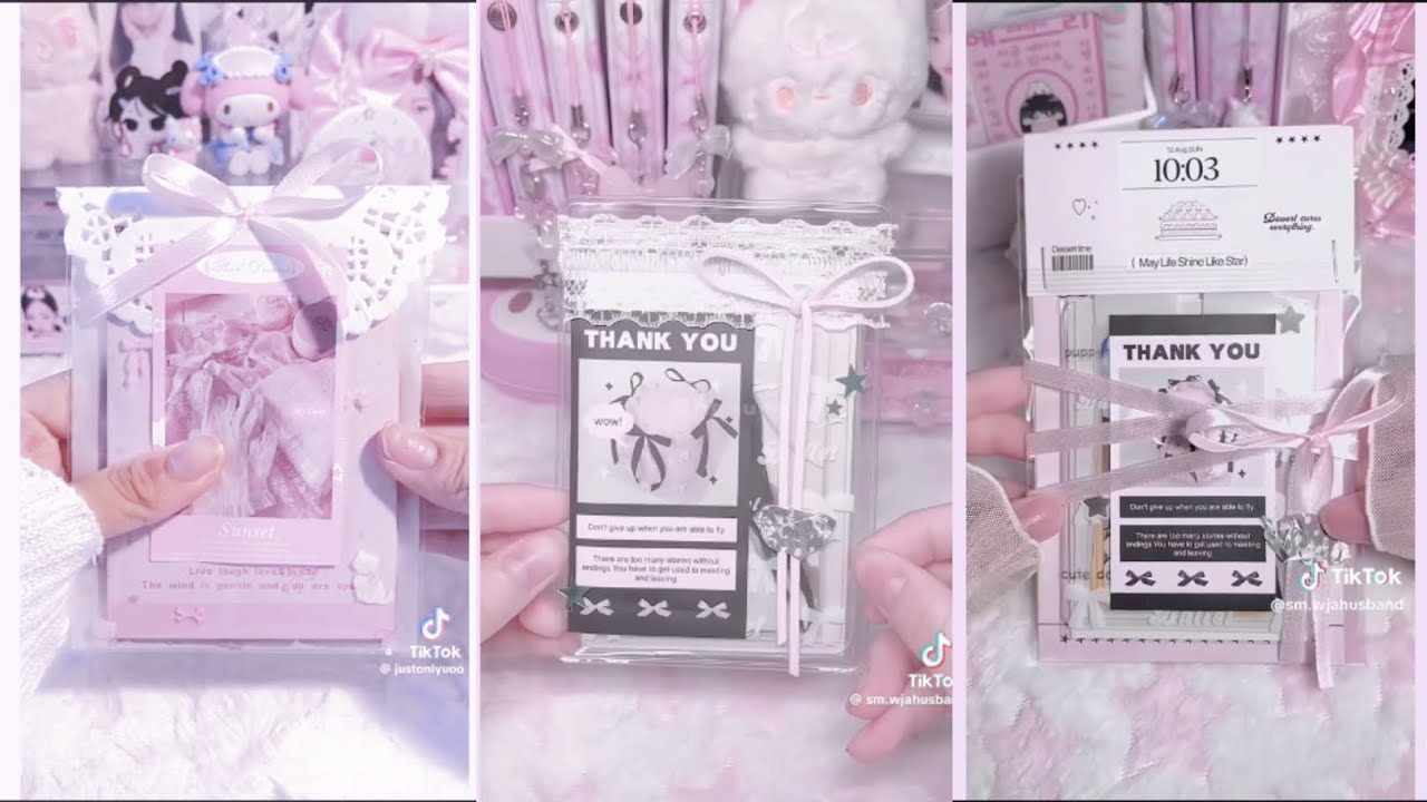 [Tổng hợp] Packing photocard siêu hot trên Tiktok ✨🫶🏻🎀 | norina_nura
