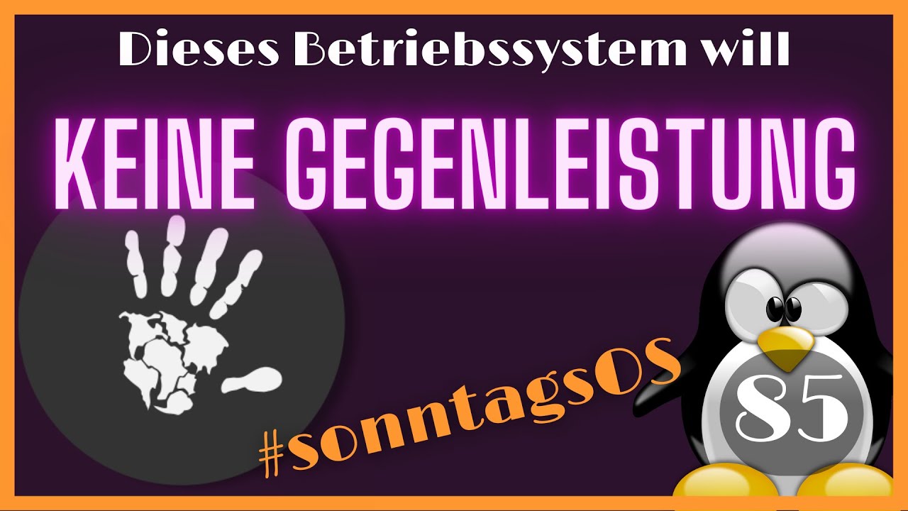 Keine Gegenleistung für Leistung nötig - TROMjaro 2023.04.11 - #SonntagsOS - 85