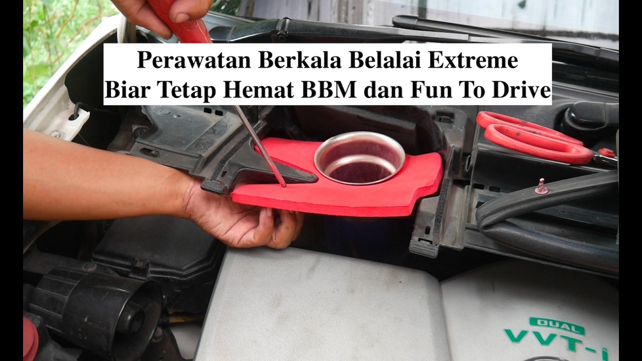 Perawatan Belalai Extreme Toyota Sienta Cukup Ganti Spon Secara Berkala